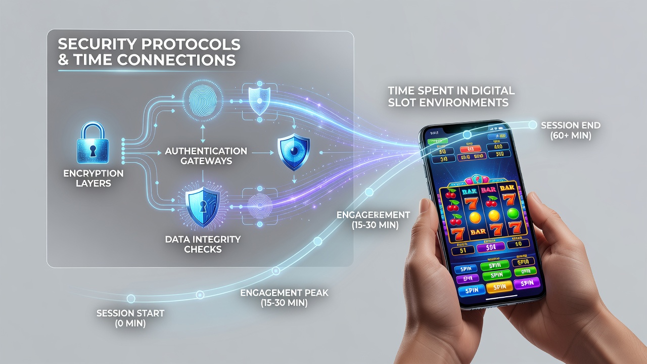 Handheld device gameplay statistics overlaid on secure slot environment dashboard