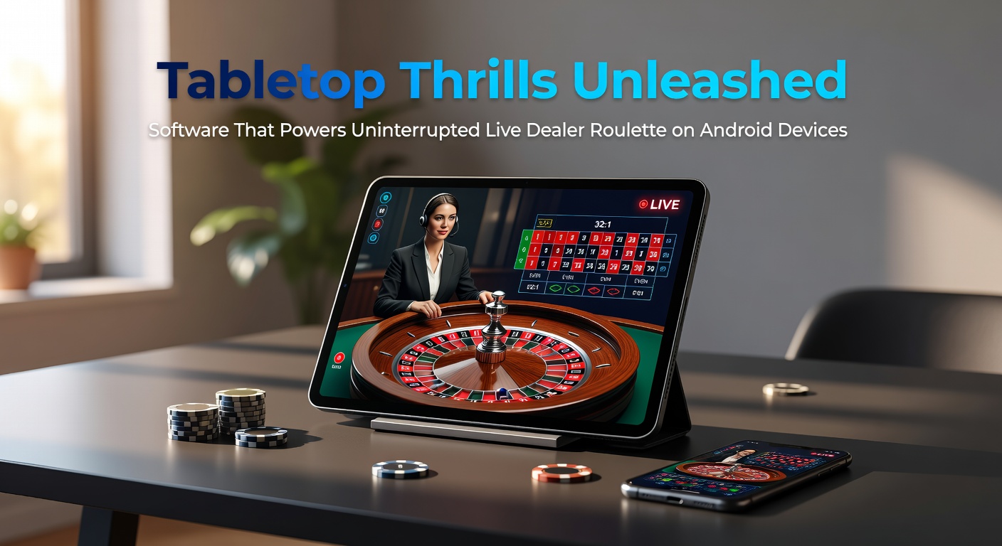 Live dealer roulette wheel spinning on an Android tablet screen, capturing the dynamic action of real-time play
